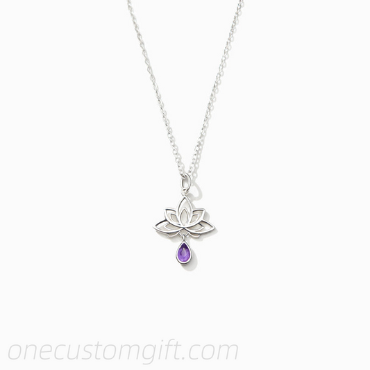 Rebirth Lotus Necklace