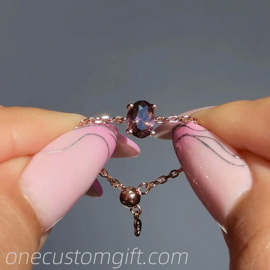 Chocolate Pink- Chain Ring