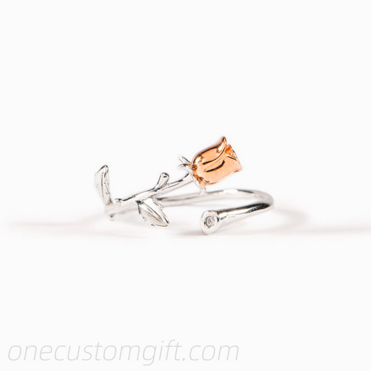 Lasts Forever Rose Wrap Ring