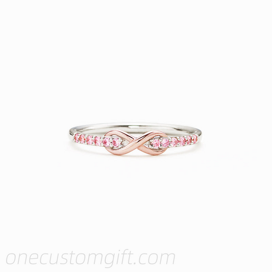 Grandmother & Granddaughter Forever Linked Together Ring