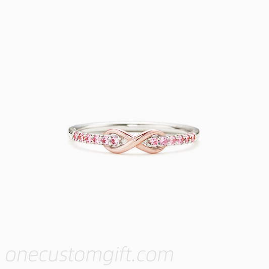 Valentine's Day Daughter Infinity Ring
