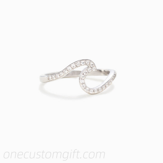 Enjoy The Waves Ring S925
