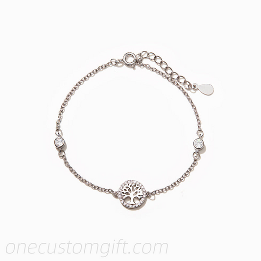 Our Roots Remain As One Tree Bracelet