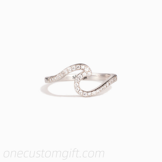 Can't Stop The Wave Ring S925