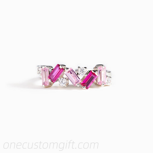 Nobody Has It All Together Pink Band Ring