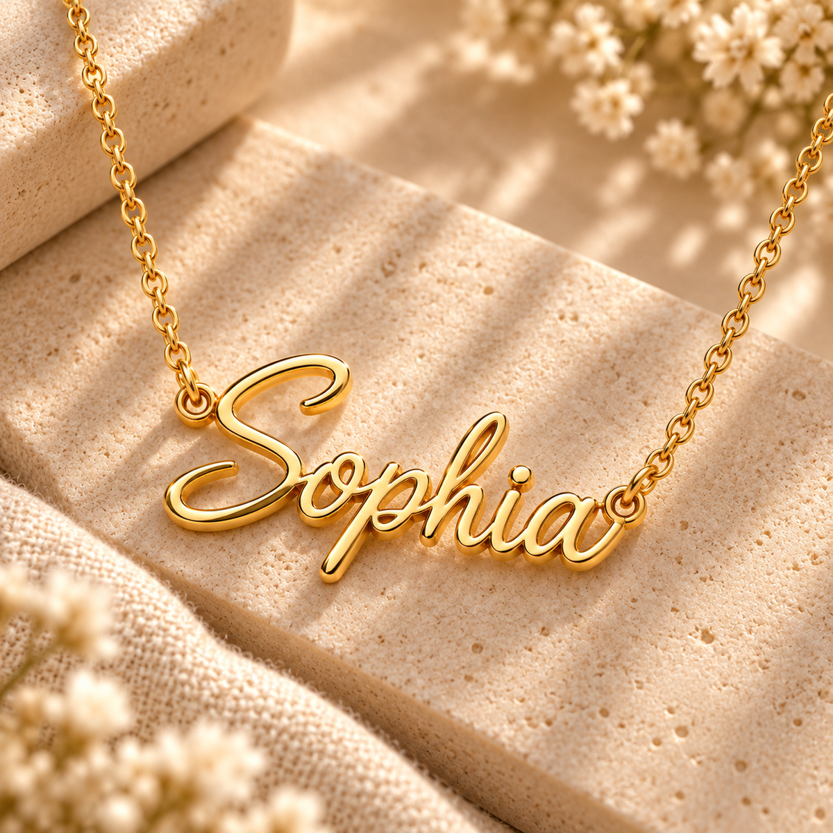 Personalized Name Necklace – Custom Script Jewelry
