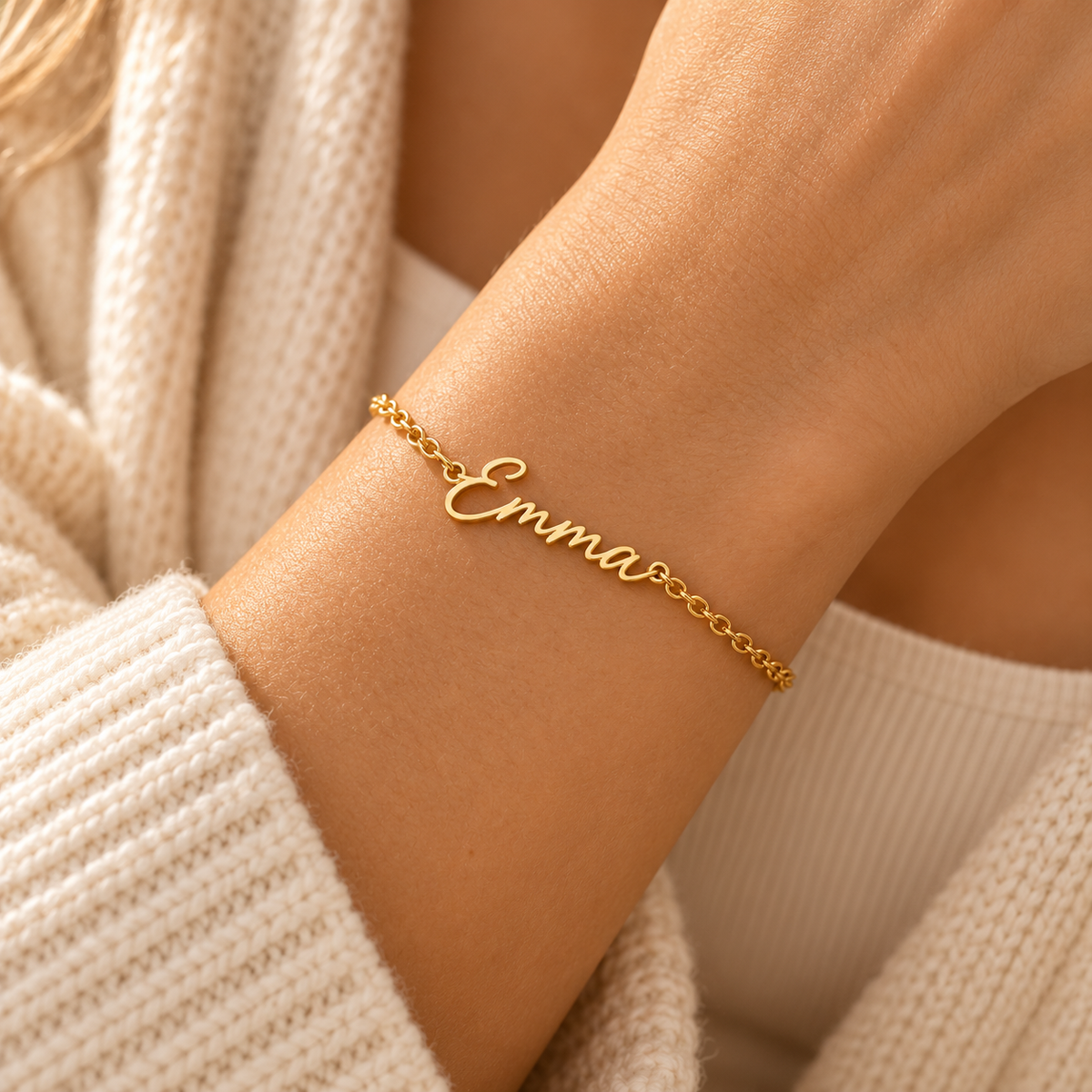 Actual Handwriting Bracelet – Custom Signature Jewelry