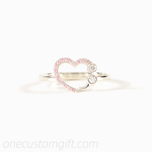 Semicolon Ring