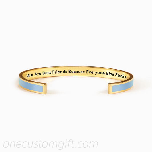 Friendship Quotes Color Bangle