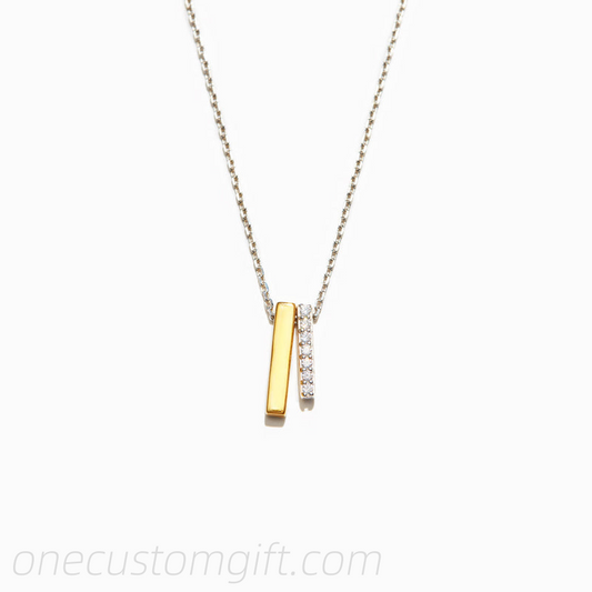I'll Be There For You Thick And Thin Necklace
